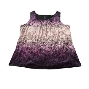 CHICO’S Animal Print Sleeveless Top